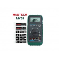 Mastech MY68 Multimeter Digital Multitester Auto Range DMM Current Resistance Capacitance Digital Tester MY68