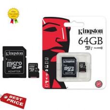 Kingston Micro SD 64go CLASS10 Adapter Included