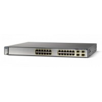 Cisco Catalyst 3750 24-Ports RJ45 SFP PoE Managed Network Switch WS-C3750-24PS-S